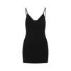 Jacquemus Womens Black The Scala Textured Sleeveless Knitted Mini Dress In Black