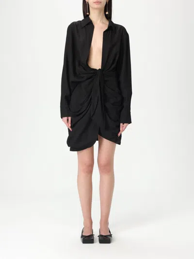 JACQUEMUS DRESS JACQUEMUS WOMAN COLOR BLACK,G89942002