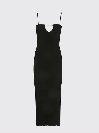 JACQUEMUS DRESS JACQUEMUS WOMAN COLOR BLACK,F31612002