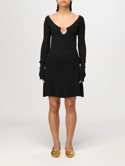 JACQUEMUS DRESS JACQUEMUS WOMAN COLOR BLACK,F32926002