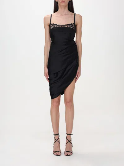 JACQUEMUS DRESS JACQUEMUS WOMAN COLOR BLACK,F52575002