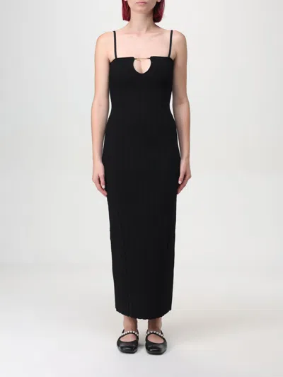 JACQUEMUS DRESS JACQUEMUS WOMAN COLOR BLACK,F84926002