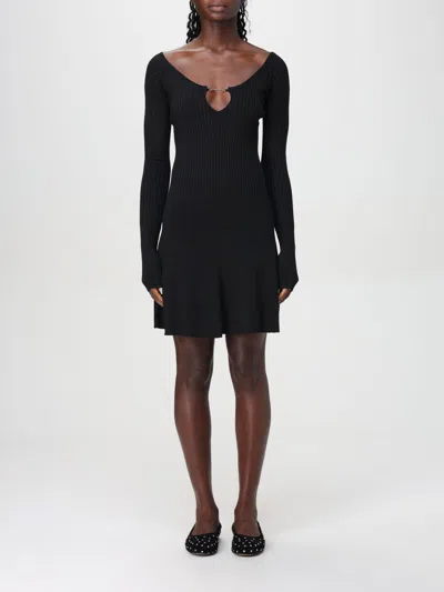 JACQUEMUS DRESS JACQUEMUS WOMAN COLOR BLACK,F81746002