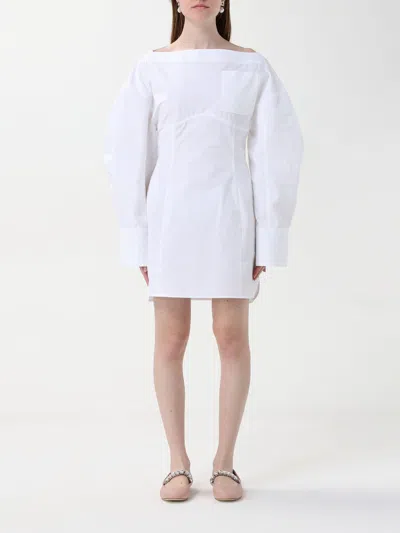 JACQUEMUS DRESS JACQUEMUS WOMAN COLOR WHITE,G49354001