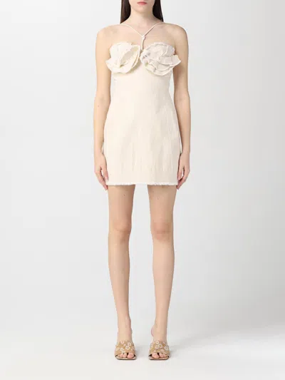 JACQUEMUS DRESS JACQUEMUS WOMAN COLOR WHITE,E22641001