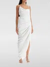 Jacquemus White Les Classiques 'la Robe Saudade Longue' Maxi Dress In Weiss