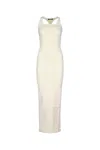 Jacquemus The Scala Maxi Racerback Dress In Neutral