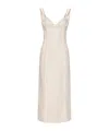 Jacquemus Valérie Frayed Midi Dress