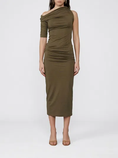 Jacquemus Dress Woman  In Brown