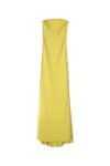 Jacquemus Women La Robe Bustier In Yellow