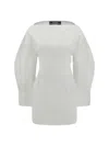 Jacquemus La Casaco Long Sleeve Cotton Shirtdress