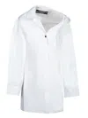 Jacquemus Les Sculptures Dropped Shoulder La Mini Robe Chemisier Dress