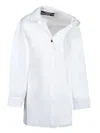 Jacquemus Les Sculptures Dropped Shoulder La Mini Robe Chemisier Dress