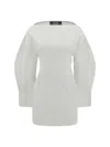Jacquemus La Casaco Long Sleeve Cotton Shirtdress