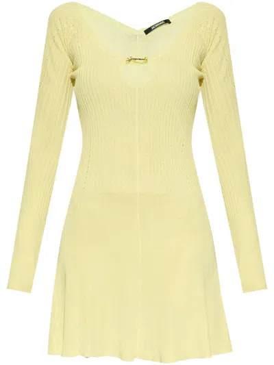 Jacquemus Dresses In Yellow