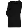 Jacquemus Asymmetrical Black Mini Dress With Soft Drape In Black