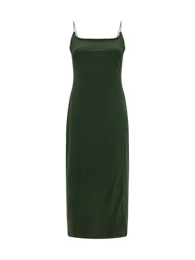 Jacquemus Dresses In Dark Green