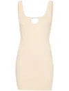 Jacquemus Les Classiques Series La Mini Robe Sierra Dress In Ivory