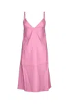 Jacquemus Slip Dress Featuring Dart Detailing In Pink