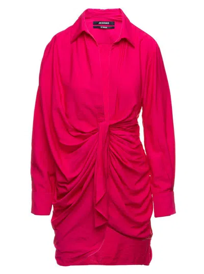 Jacquemus Dresses In Purple
