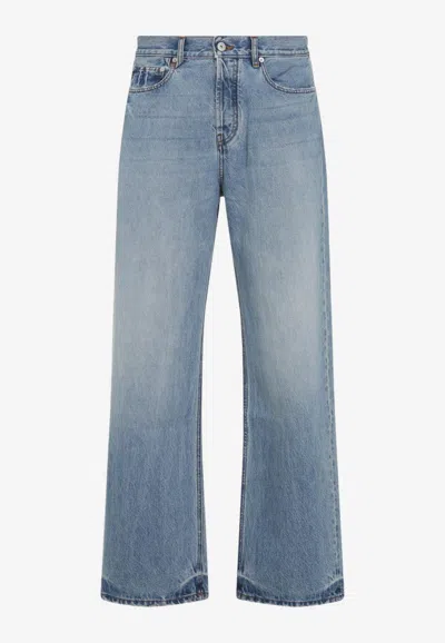 JACQUEMUS DROIT STRAIGHT-LEG JEANS