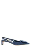 Jacquemus Les Slingbacks Duelo 40mm Pumps In Blue
