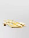 Jacquemus Duelo Calfskin Slingbacks Pumps