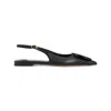 Jacquemus Duelo Slingback Leather Flats