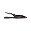 Jacquemus Duelo Slingback Leather Flats