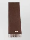 Jacquemus Edges Stylish Scarf Fringed