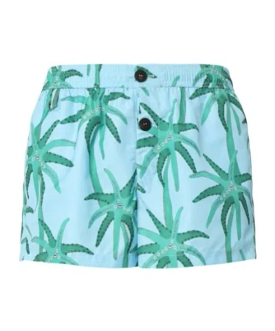 JACQUEMUS ELASTIC WAIST SWIM SHORTS