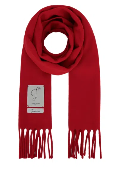 Jacquemus Elegant Printed Scarf For Women In Metallic