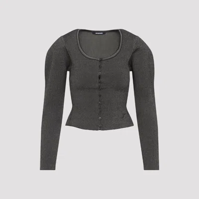 Jacquemus Elegantly Simple Cardigan In Nude