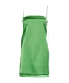 Jacquemus Green La Casa 'la Robe Elica' Minidress In Green