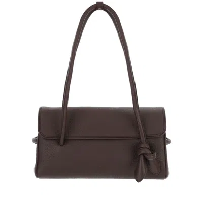 Jacquemus Embossed Leather Long Travel Bag With Adjustable Handles And Magnetic Closure In Pink
