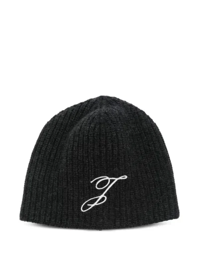JACQUEMUS EMBROIDERED BEANIE
