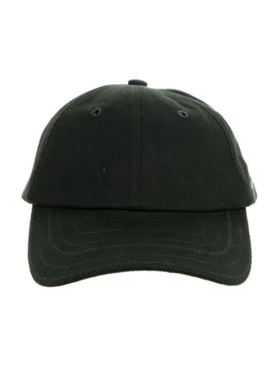 Pre-owned Jacquemus Embroidered Canvas Baseball Cap In Green