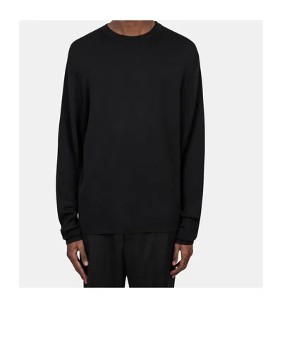 Jacquemus Embroidered Knitted Sweater In Black