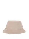 Jacquemus Embroidered Logo Bucket Hat In Neutral