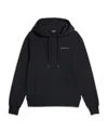 Jacquemus Embroidered Logo Drawstring Hoodie In Blue