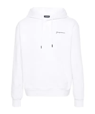 JACQUEMUS JACQUEMUS EMBROIDERED LOGO HOODIE