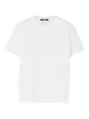 Jacquemus J Embroidered Crew Neck T-shirt In White