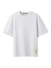 Jacquemus Grey Cotton T-shirt In White