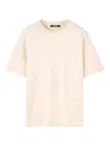 Jacquemus Item O-neck Short-sleeved T-shirt In Neutral