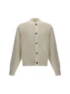 Jacquemus Le Cardigan Pallone Wool-blend Cardigan In Neutral