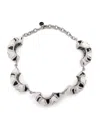 Jacquemus Le Collier Zebra Enamelled Necklace
