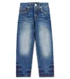 Jacquemus Enfant Le De Nîmes Faded Jeans In Blue