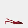 Jacquemus Les Slingbacks Duelo B In Red