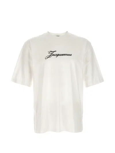 Jacquemus Essential Mini T-shirt For Men In White