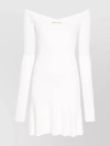 Jacquemus La Robe Ribbed Minidress In White